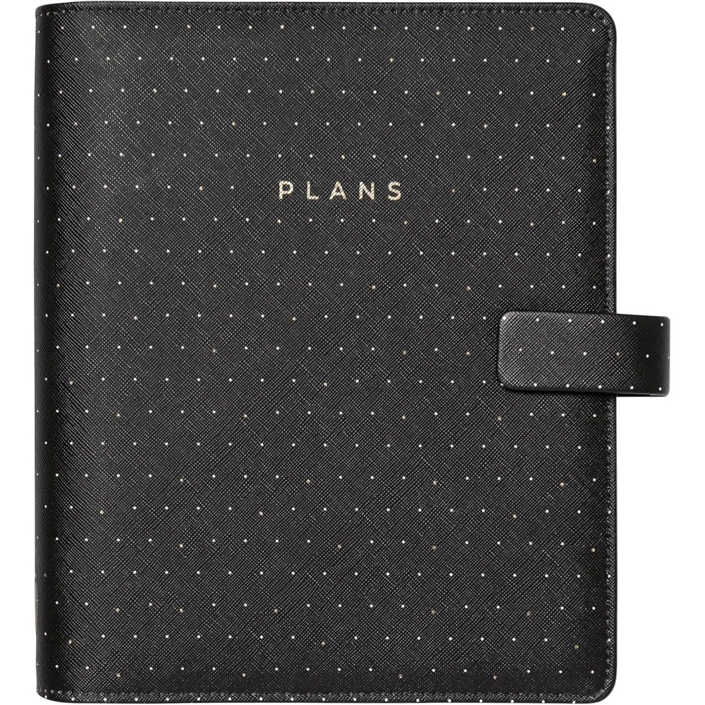 Filofax Moonlight Organizer Planner, A5 Size, Black Week-to-Week New & Sealed!